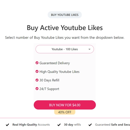 buying youtube video likes