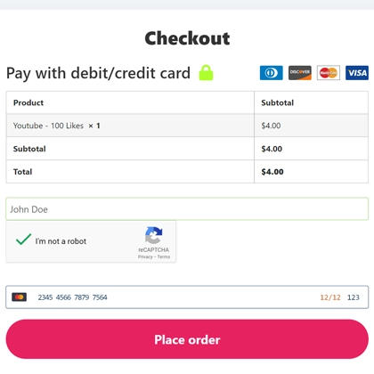 high quality youtube likes