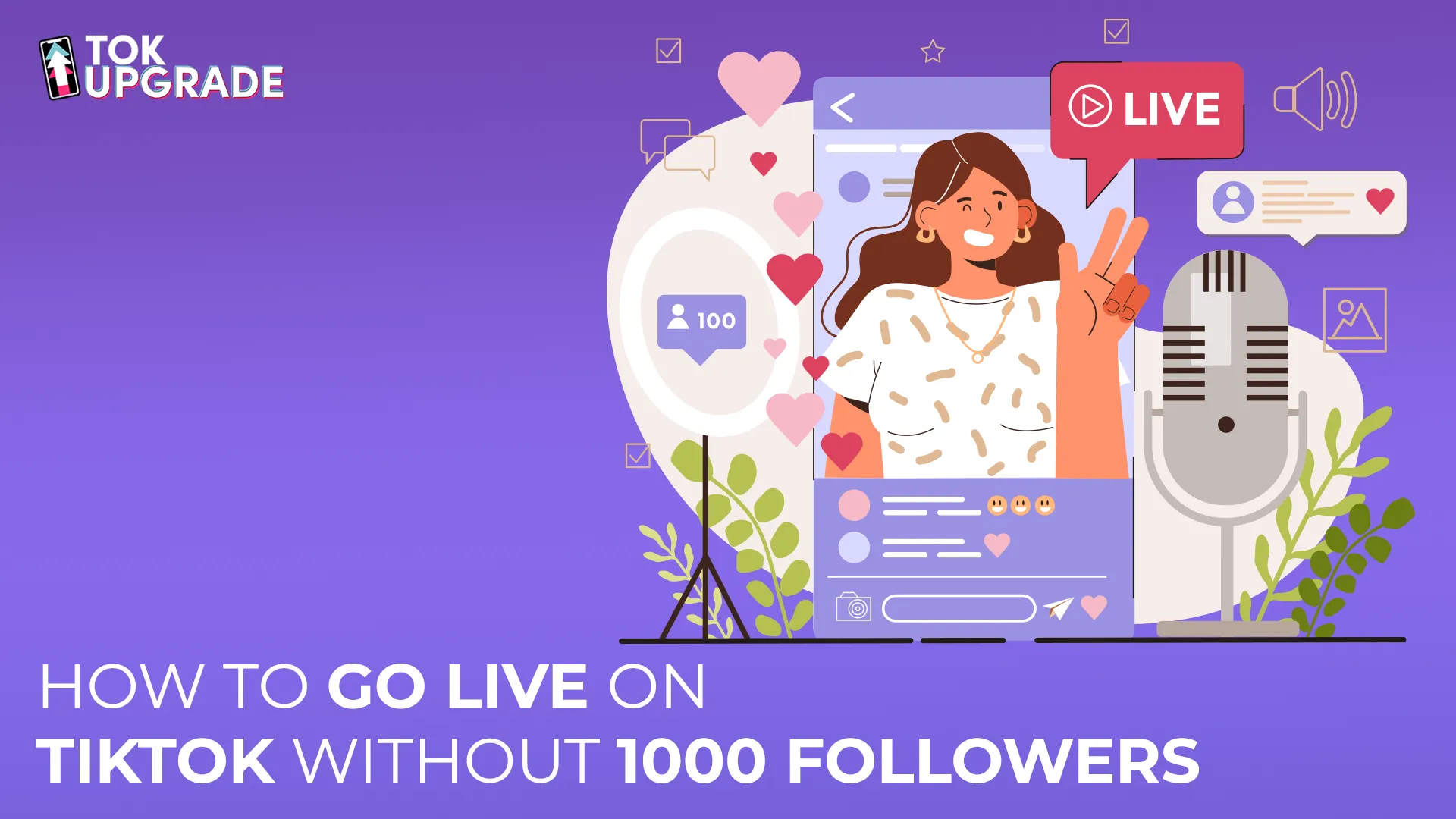 how to go live on tiktok without 1000 followers