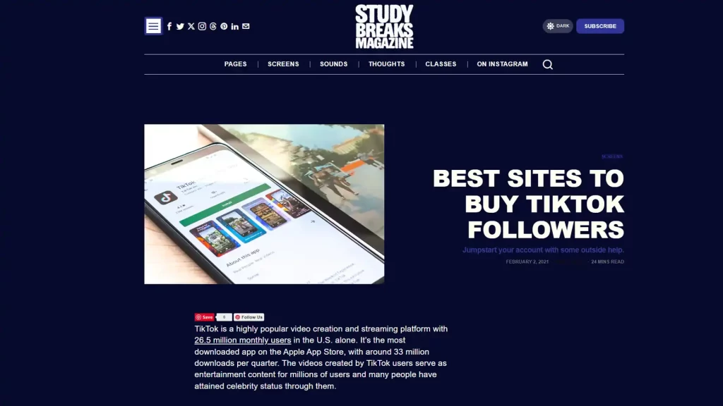 best sites to buy tiktok followers