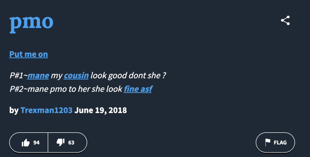 pmo meaning put me on tiktok 